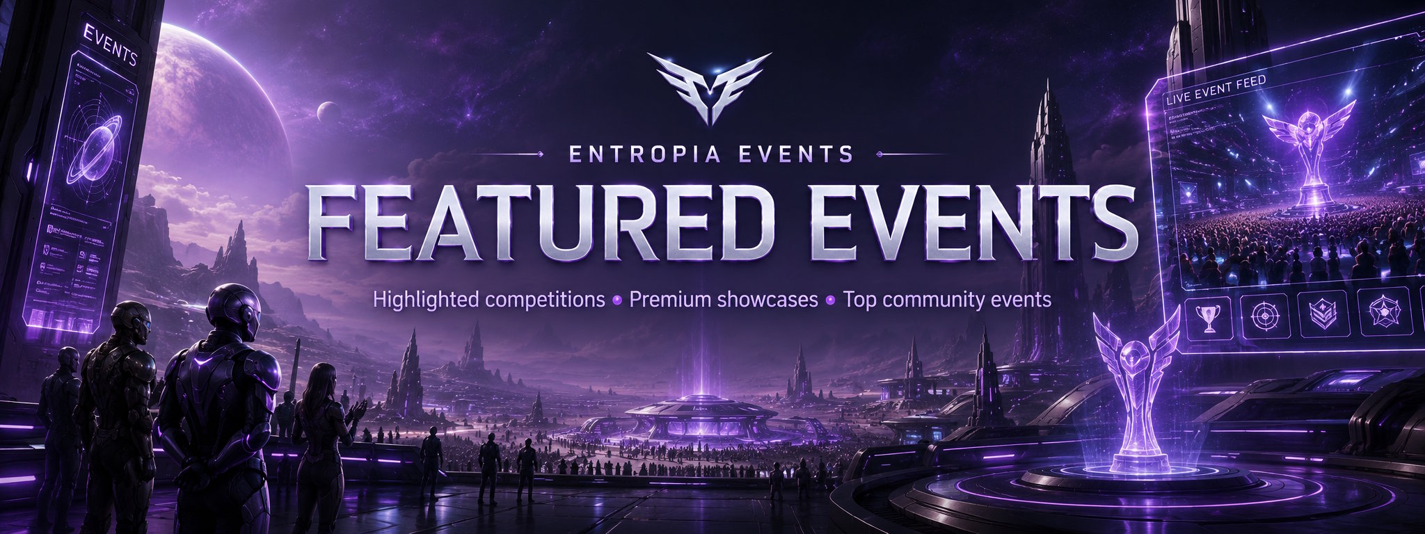 Entropia Events featured events banner
