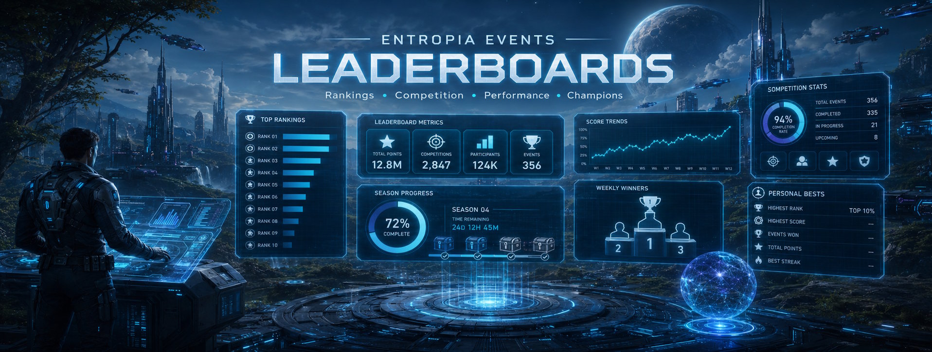 Entropia Events leaderboards banner