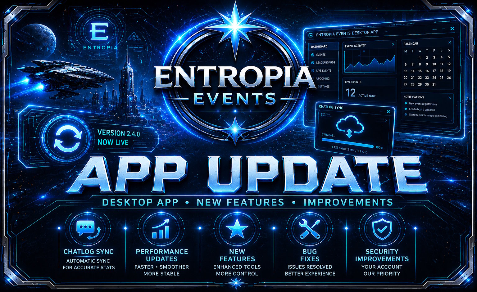 Entropia Events Client v0.9.2 Change Logs