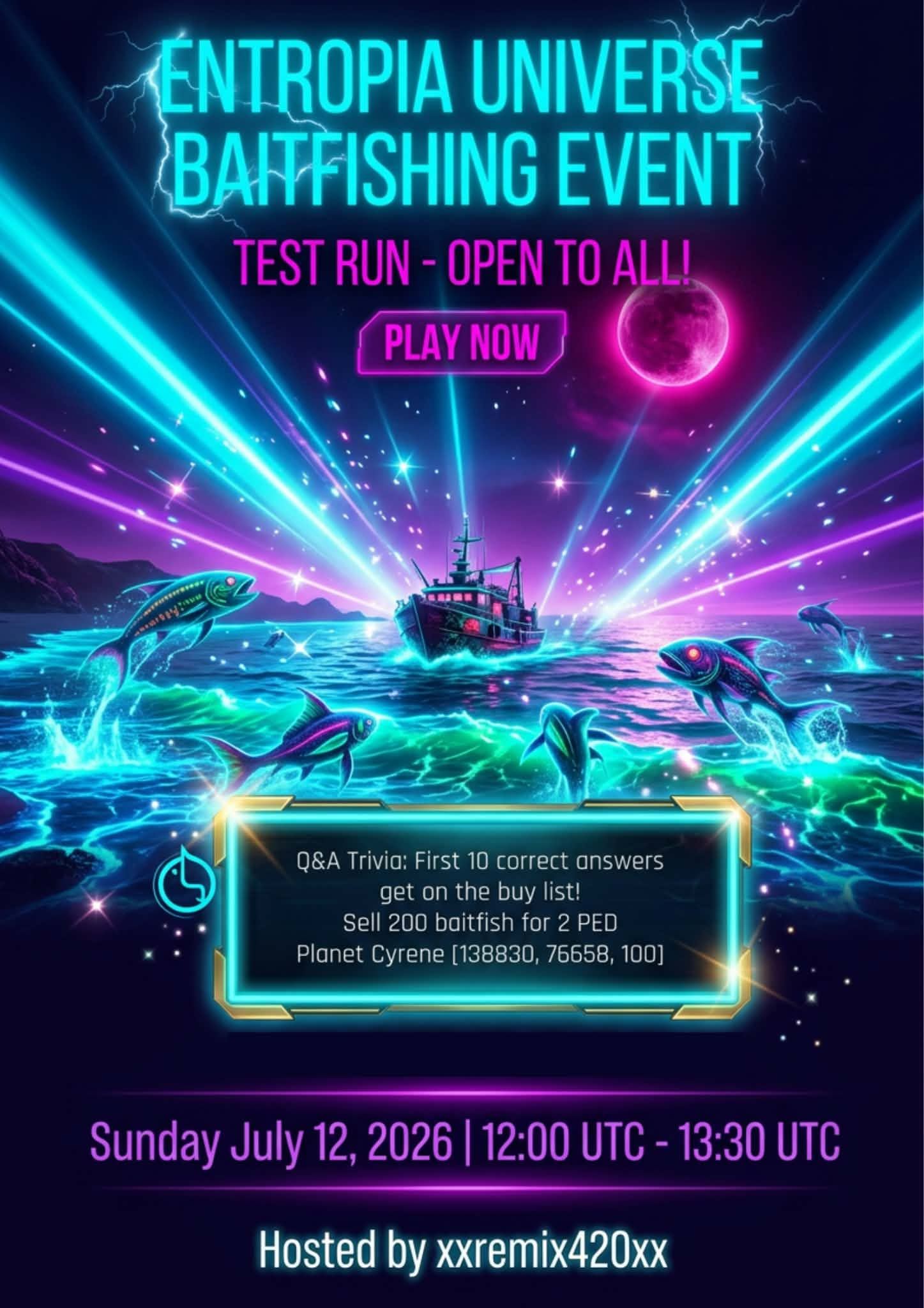 Baitfish Event